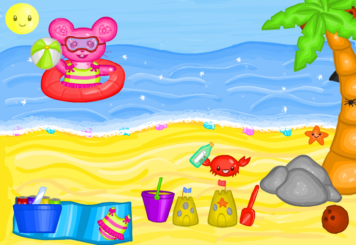 Beach Holiday Playset