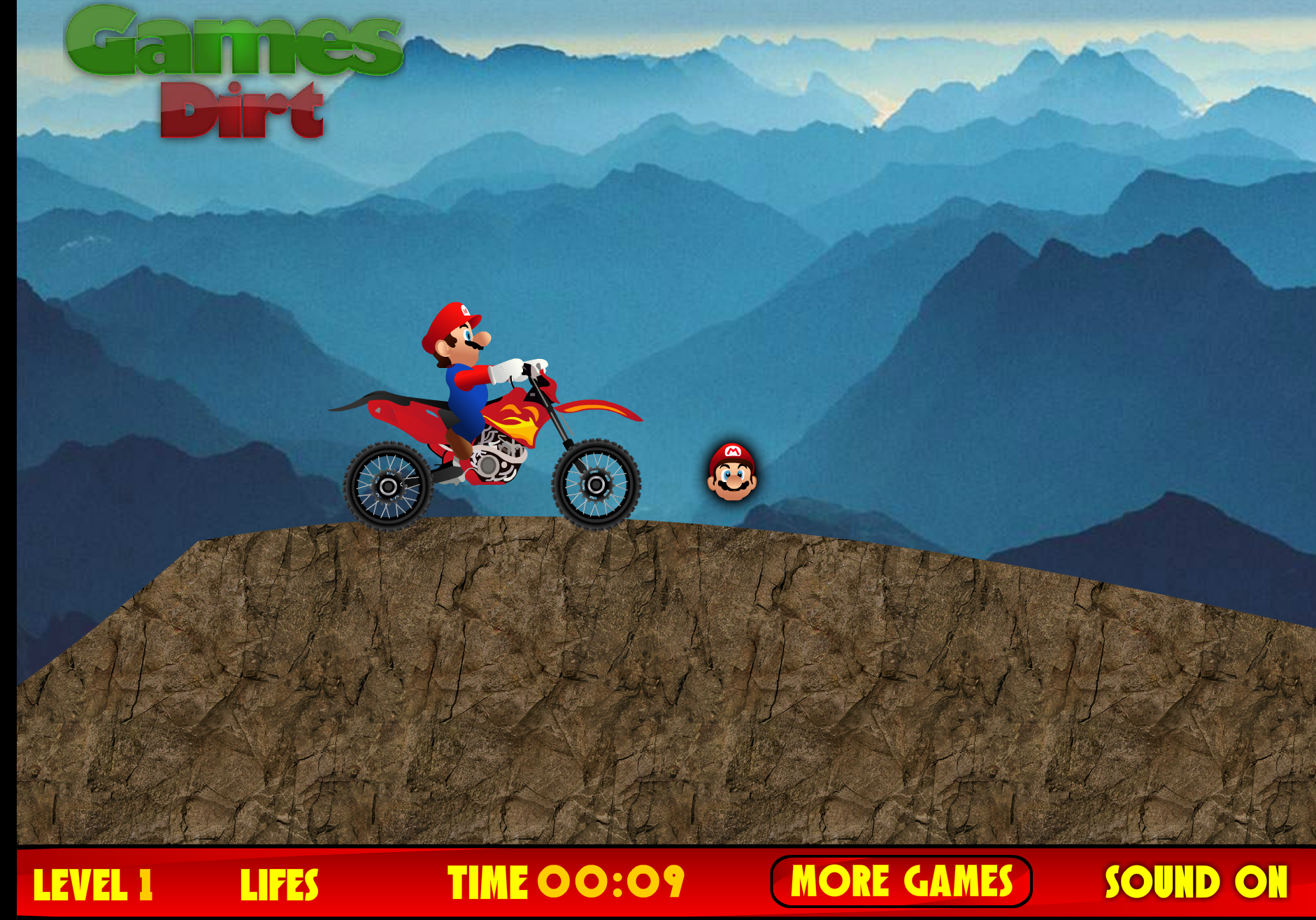 Mario Bike Practice