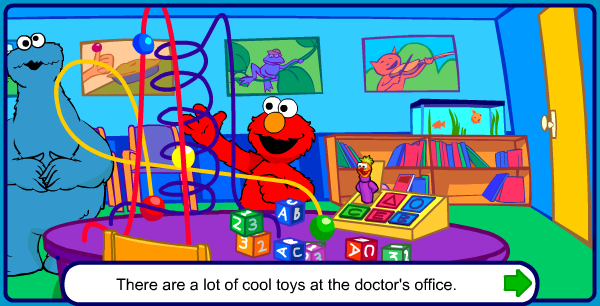 Sesame Street - Elmo Goes to the Doctor