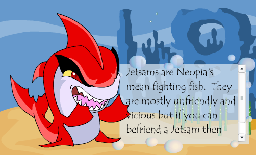 Neopet Preview: Jetsam