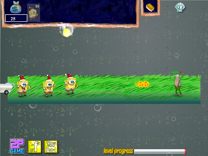 SpongeBob Fights with Fish