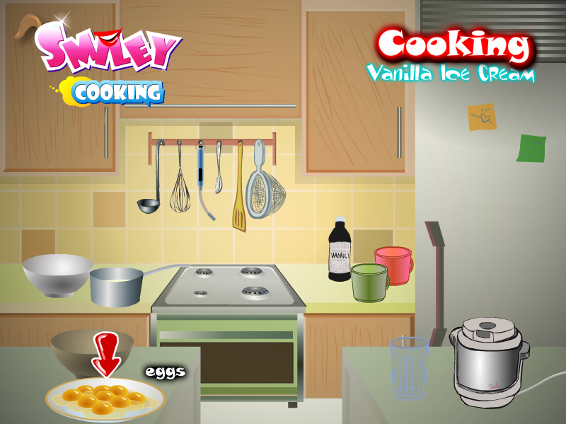 Cooking Vanilla Ice Cream