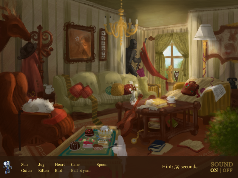 Hidden Objects: A Home of Memories