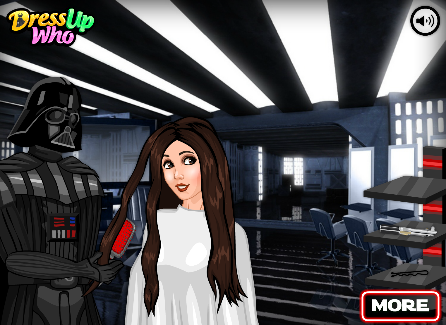 Darth Vader Hair Salon