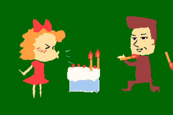 ケーキのゲーム