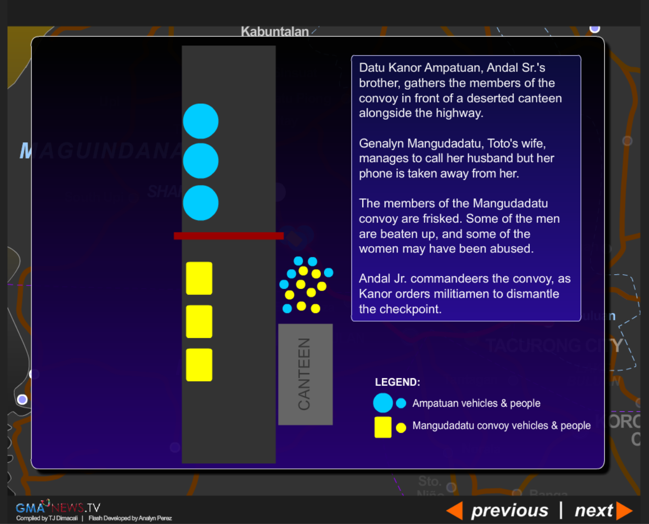 The Ampatuan Massacre: a map and timeline