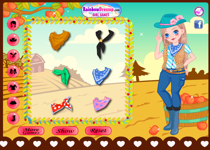 Cute Cowgirl Dress Up