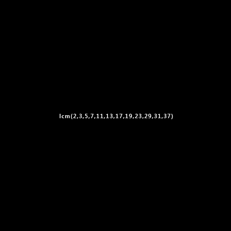 lcm(2,3,5,7,11,13,17,19,23,29,31,37)