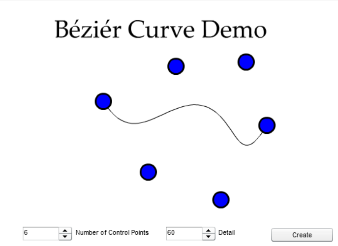 Bezier Curve Demo