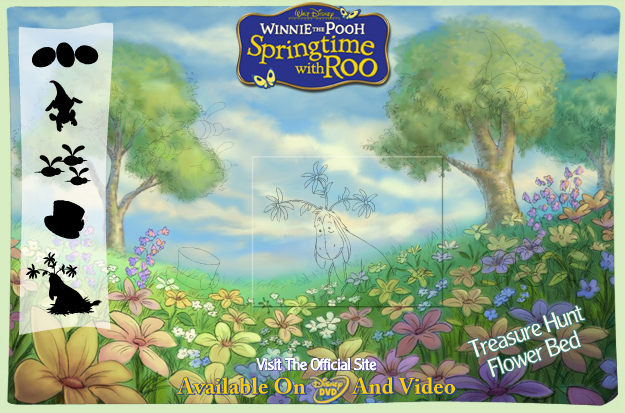 Winnie the Pooh Springtime with Roo: Treasure Hunt Flower Bed