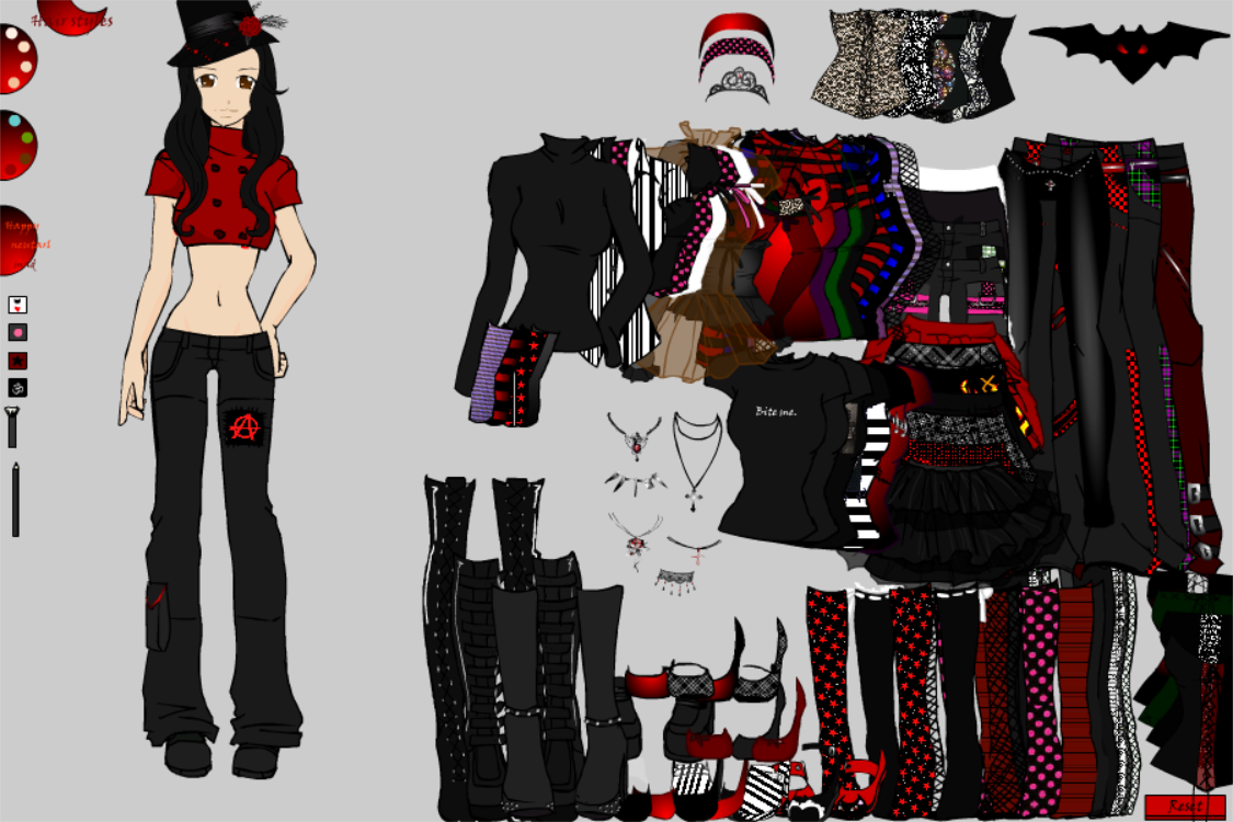 Goth Girlz dress up v.3.