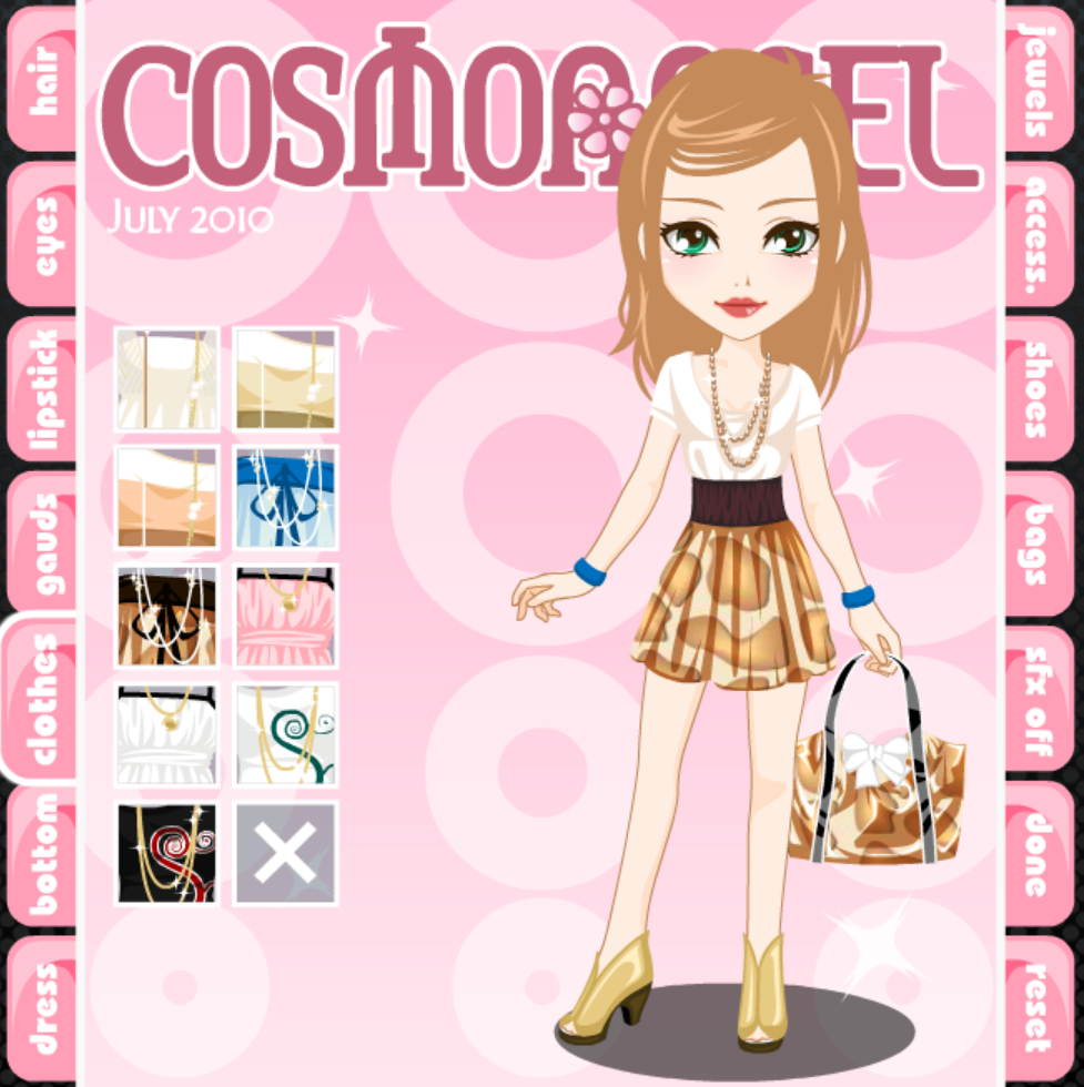 Cover Model Dress Up: July