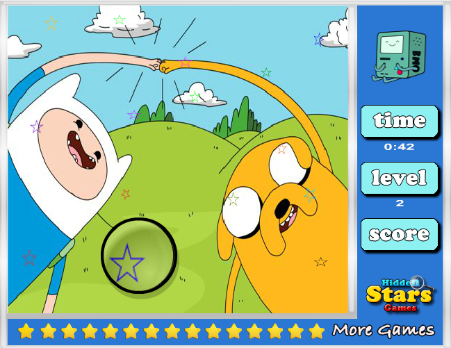 Finn and Jake Hidden Stars