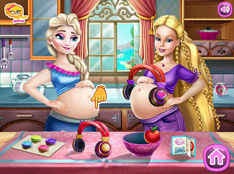 Elsa And Ellie Pregnant BFFs