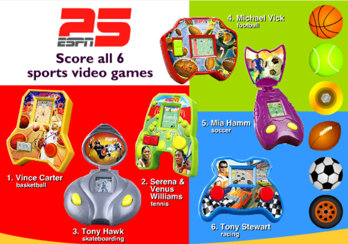 McDonald's Happy Meal/ESPN Season of the Fan