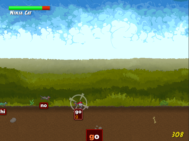 Ninja Cat and Zombie Dinosaurs