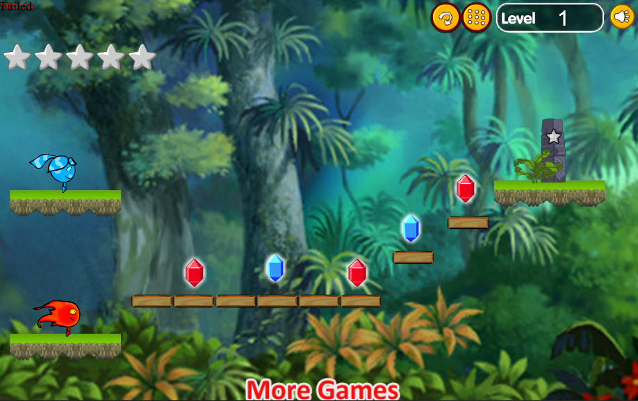 Icegirl Fireboy 1: Forest Energy