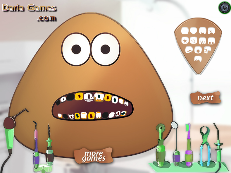 Pou Bad Teeth