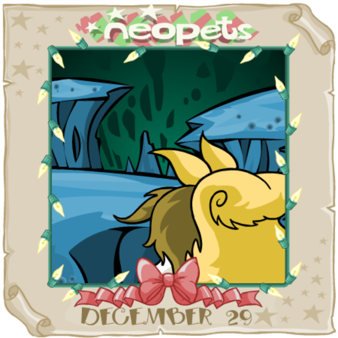 Neopets Advent Calendar 2003: Day 29