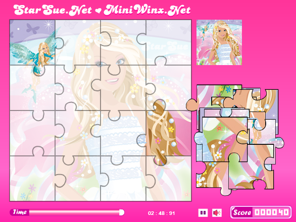 Barbie Puzzle 1