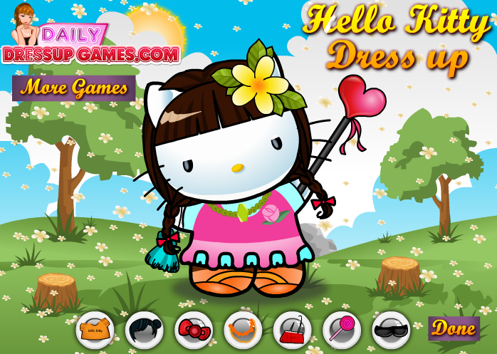 Hello Kitty Dress Up