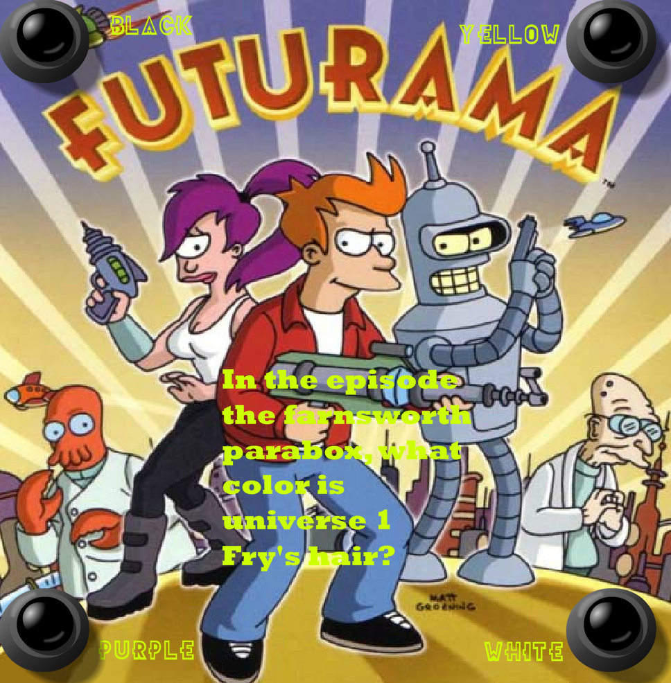 Futurama Quiz Game 3