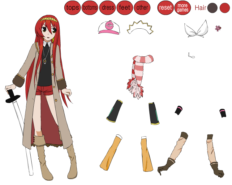 Shakugan No Shana Dress Up