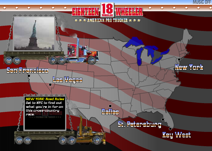 18 Wheeler: American Pro Trucker Microsite