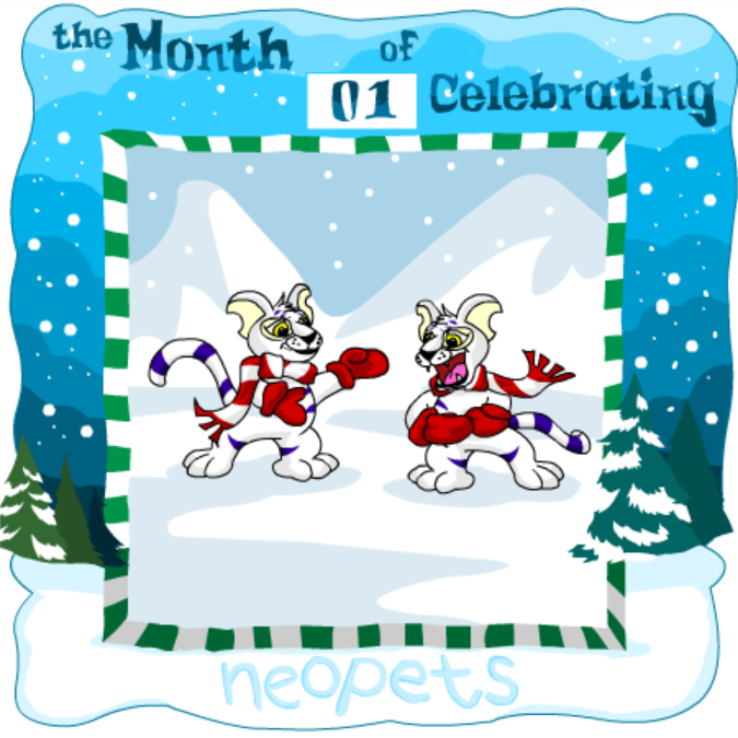 Neopets Advent Calendar 2002: Day 01