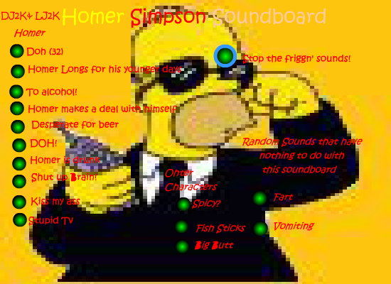 Homer Simpson Soundboard!