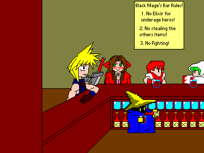 the black mage's bar