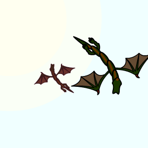 Flying Sectional Dragons