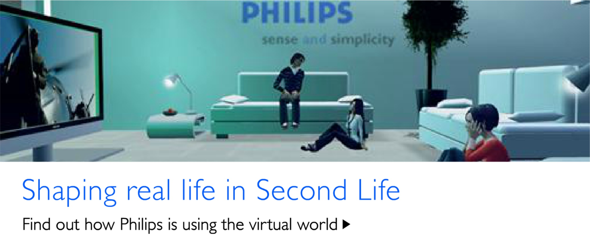 Philips Singapore 2006 Website Banner