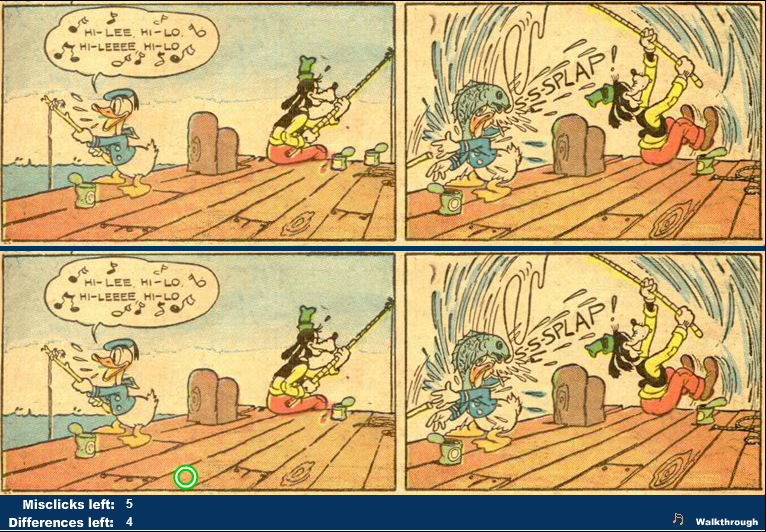 Donald Duck Differences