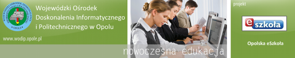 Wojewódzki Ośrodek Doskonalenia Informatycznego i Politechnicznego w Opolu Header