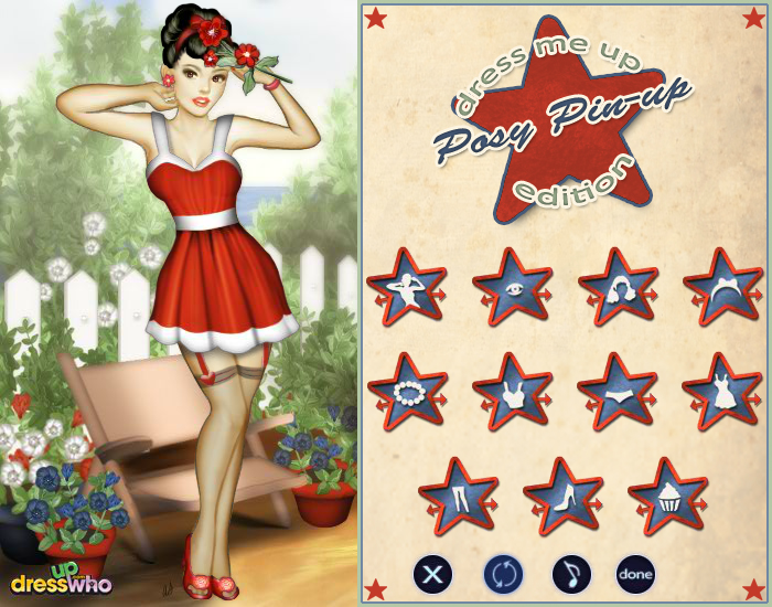 Dress Me Up: Posy Pinup Edition