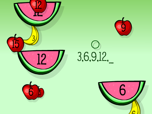 Fruit Splat: Skip Counting