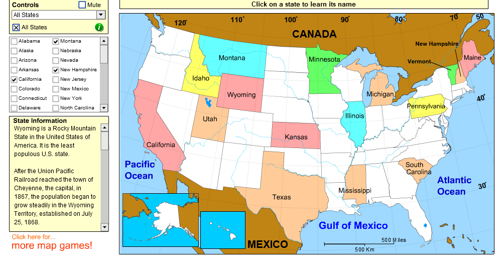 Geography of the U.S. - States