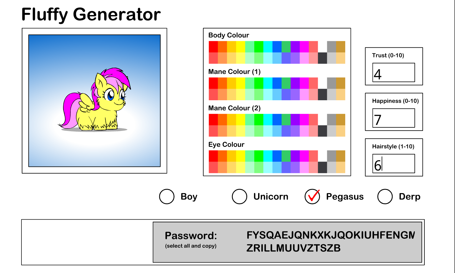 Fluffy Generator