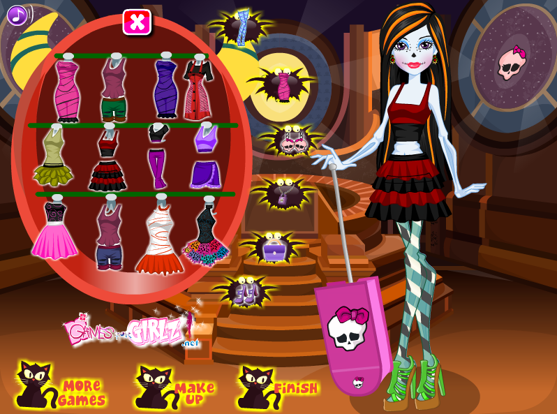 Monster High: Skelita Calaveras Dressup