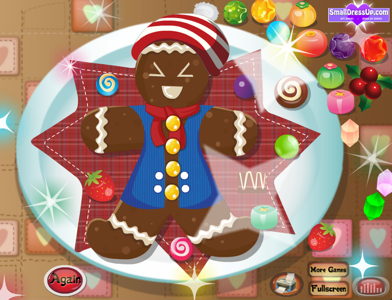 Santas Gingerbread Cookie