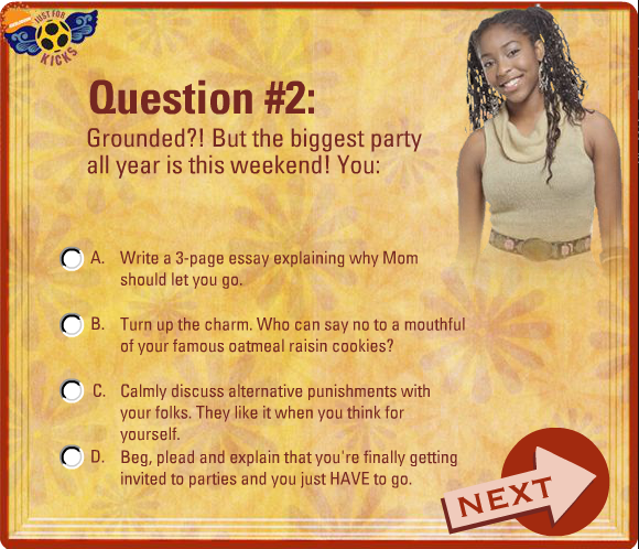 Just for Kicks Personality Quiz