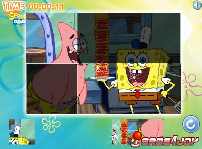 SpongeBob 海绵宝宝爱拼图