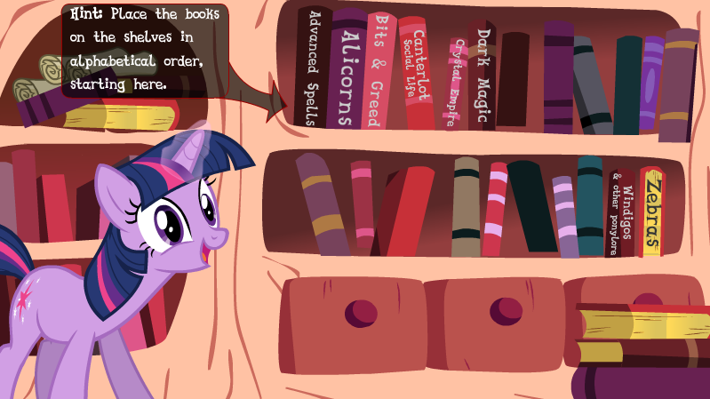 My Little Pony: Twilight's Book Game