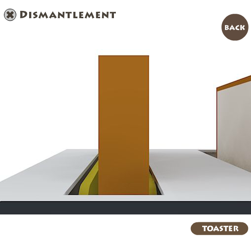 Dismantlement Toaster