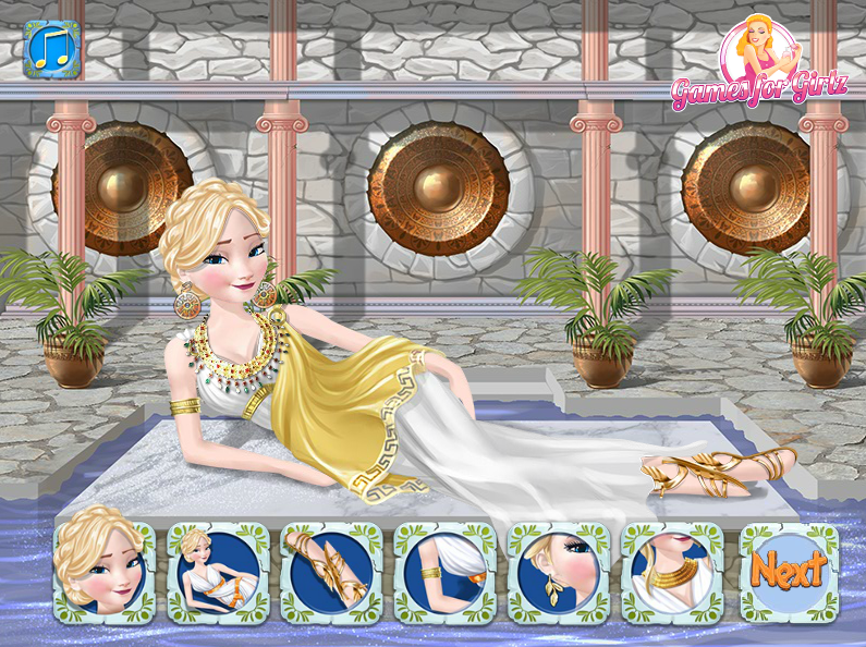 Elsa Time Travel: Ancient Greece