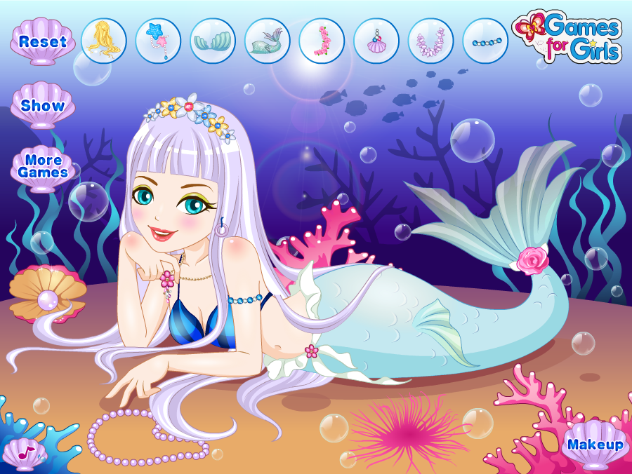 Beach Mermaid Princess