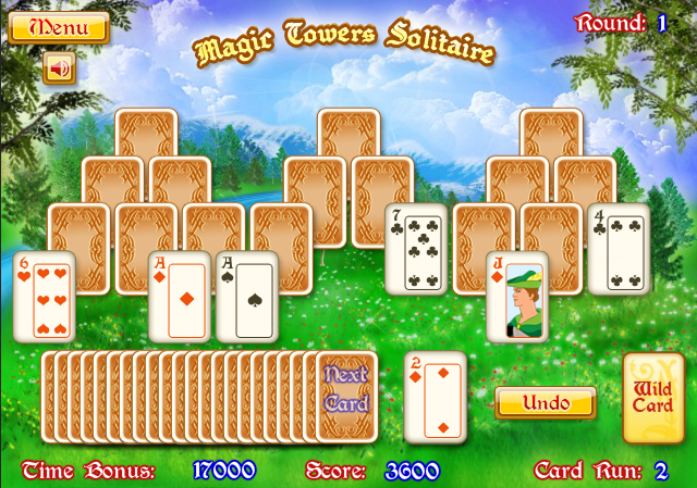 Magic Towers Solitaire