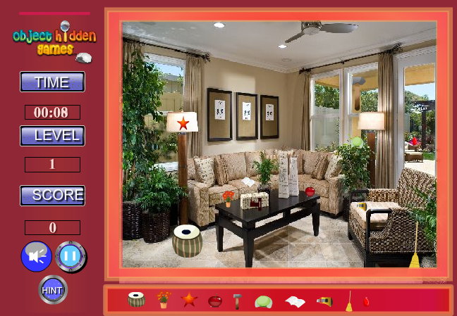 Family Room - Hidden Objects