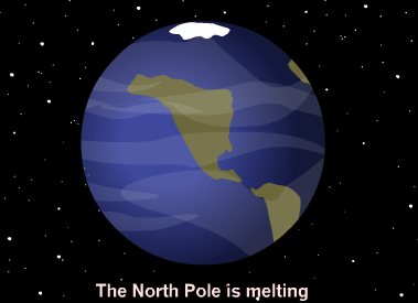 The North Pole is Melting